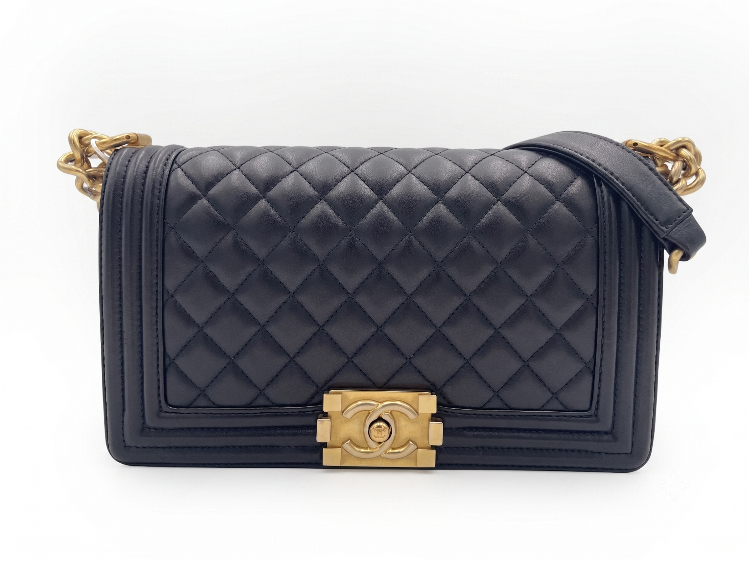 CHANEL ボーイシャネル チェーン ショルダーバッグ A67086