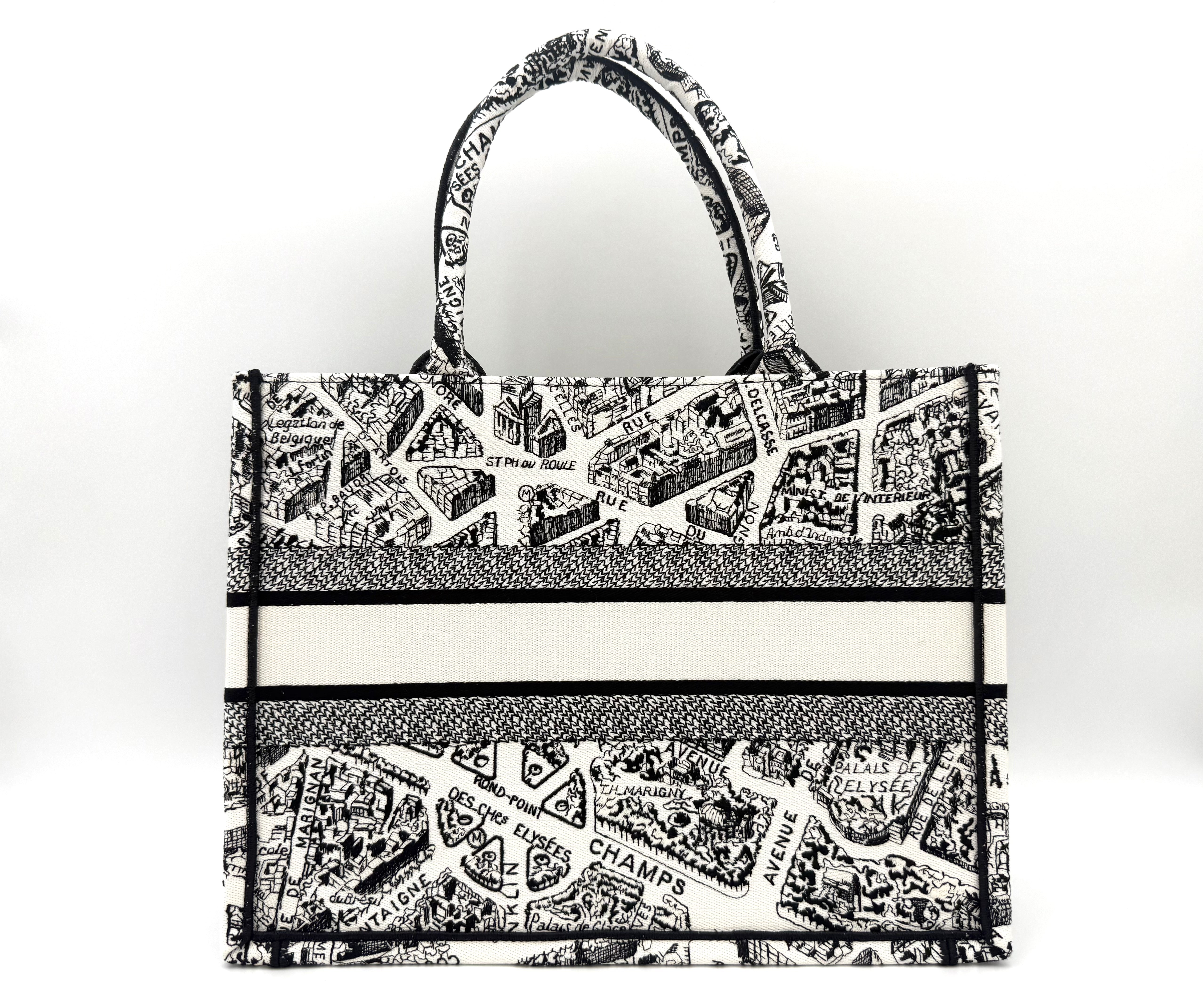 DIOR Plan de Paris ブックトート バッグ