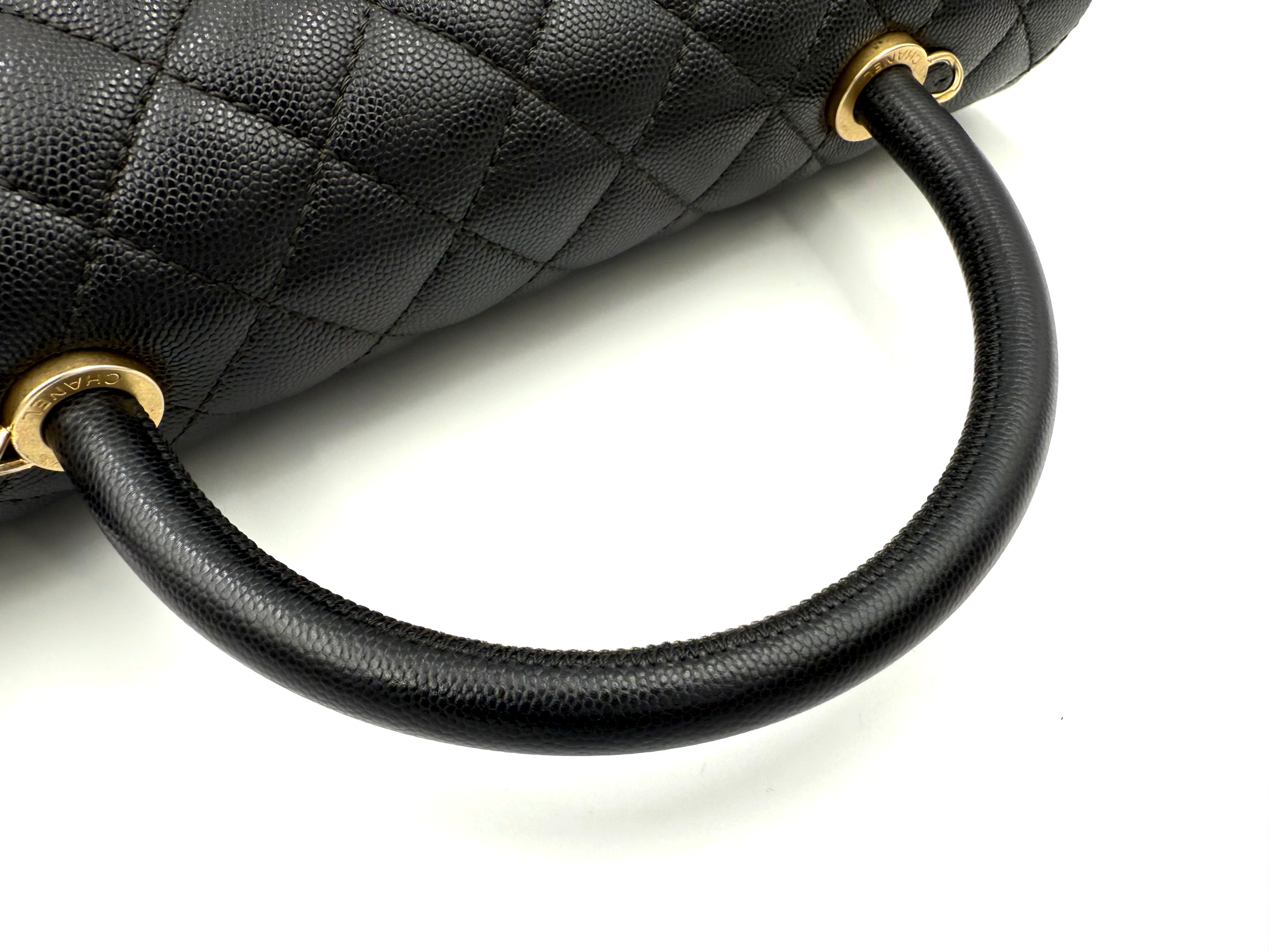 CHANEL ココハンドル33 マキシ 2Way ハンドバッグ