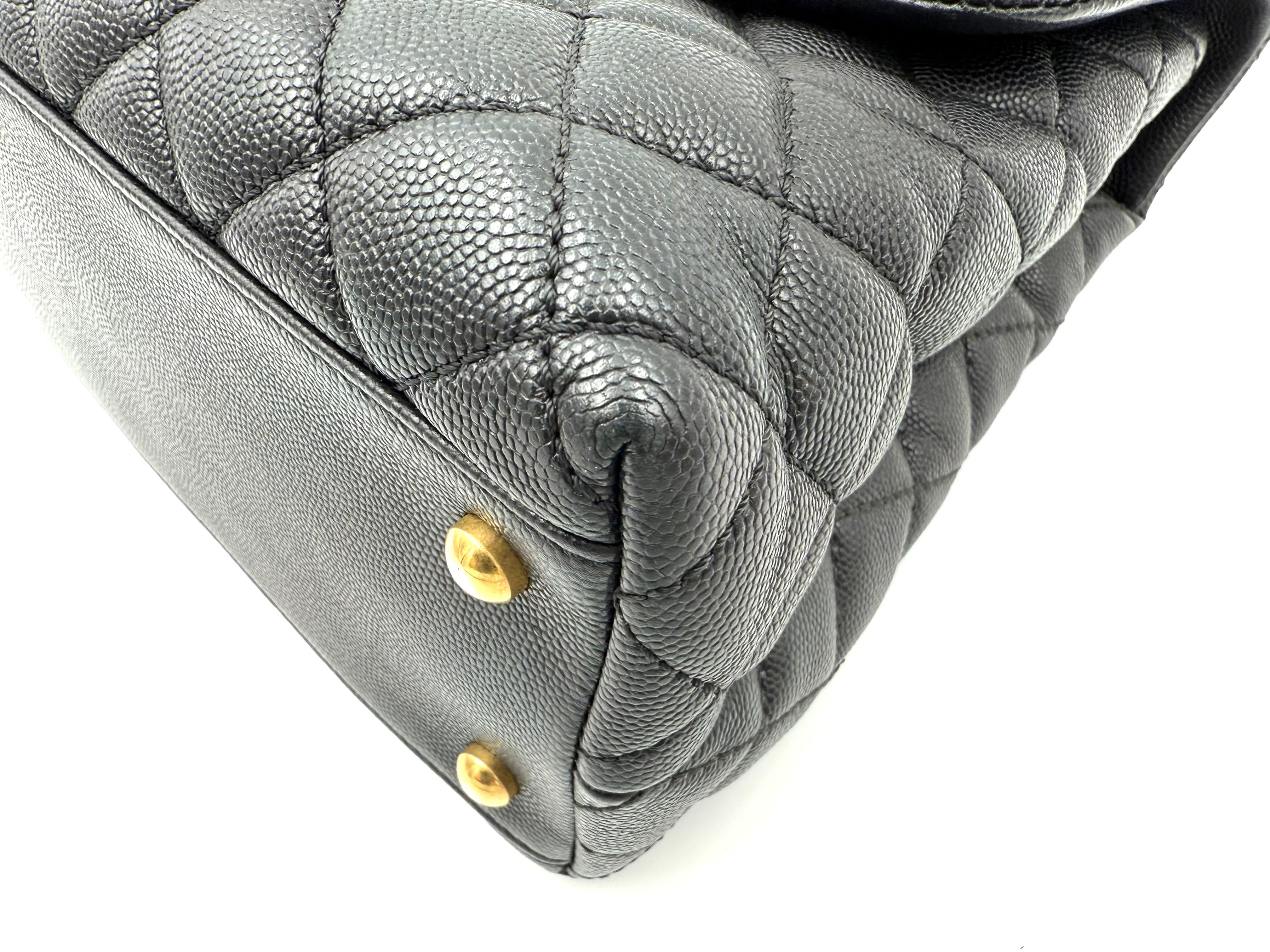 CHANEL ココハンドル33 マキシ 2Way ハンドバッグ