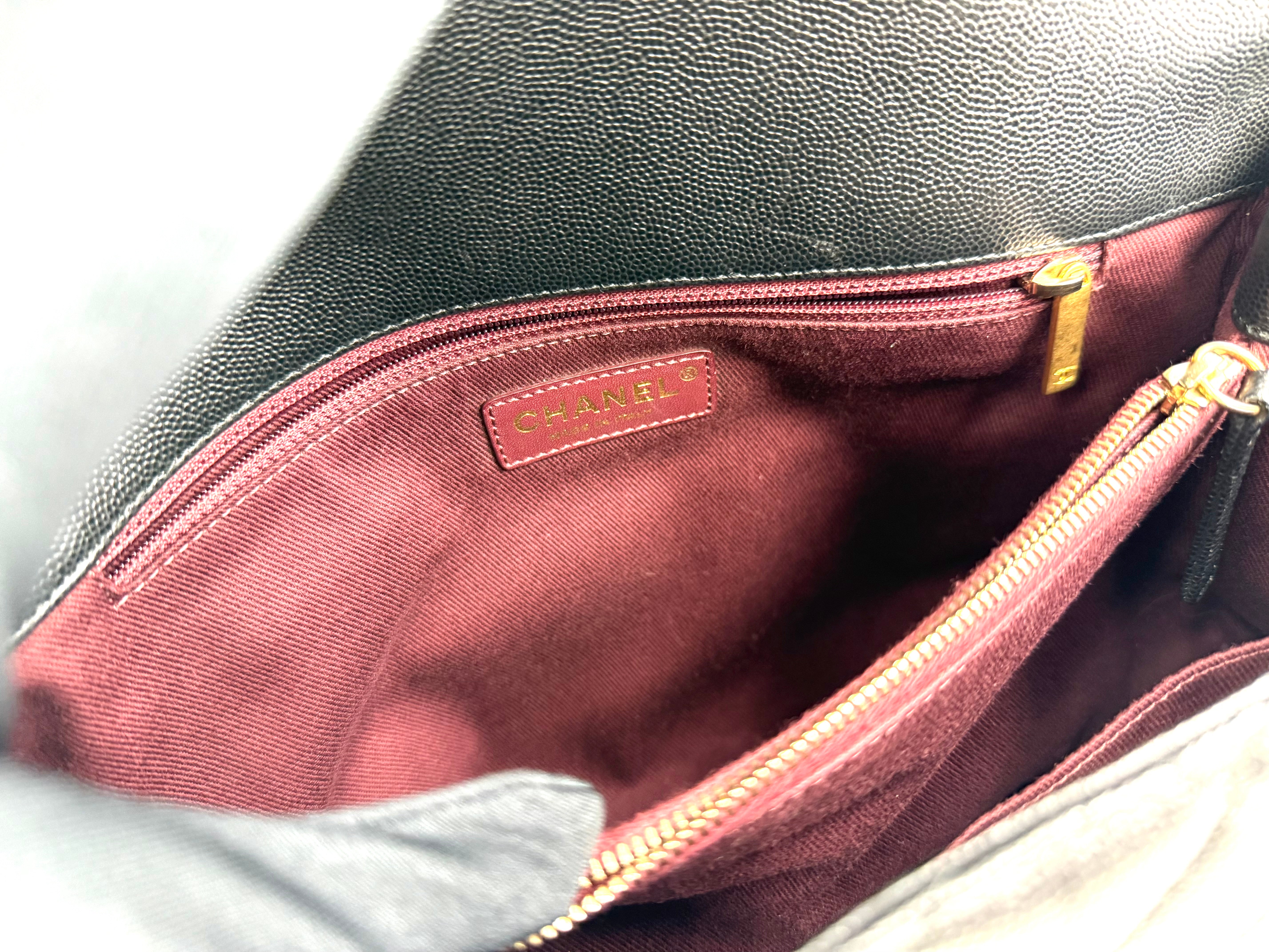 CHANEL ココハンドル33 マキシ 2Way ハンドバッグ